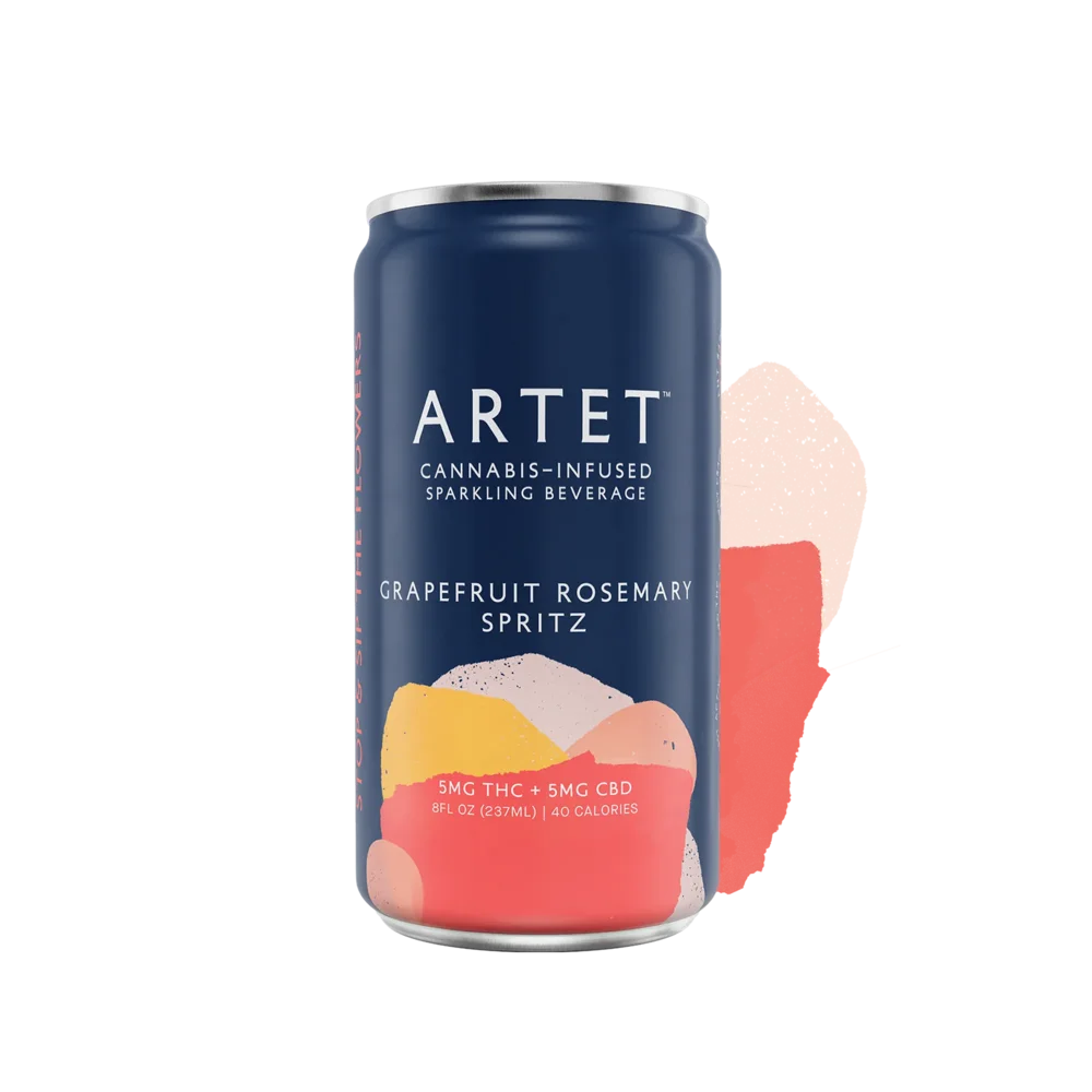 Artet Grapefruit Rosemary Spritz (5mg), product photograph