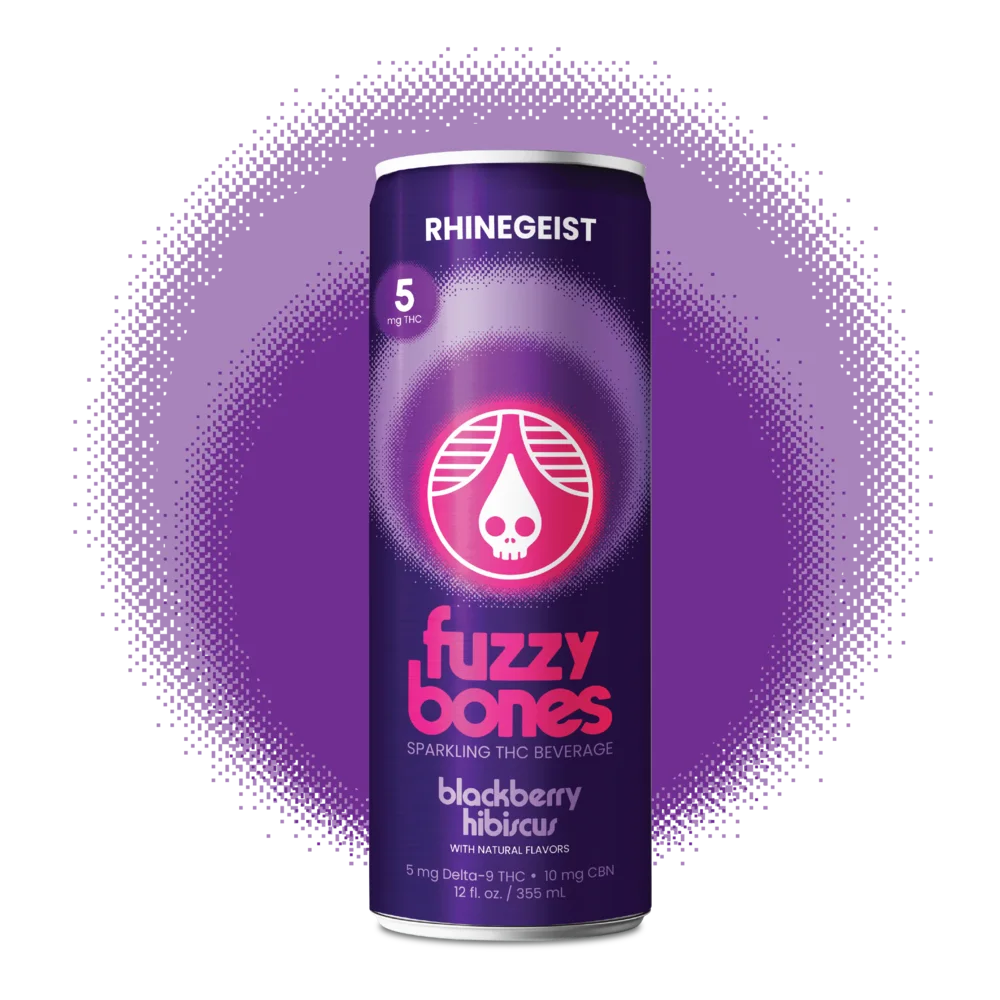 Fuzzy Bones Fuzzy Bones Blackberry Hibiscus (5mg), product photograph