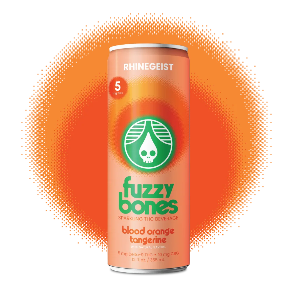 Fuzzy Bones Fuzzy Bones Blood Orange Tangerine (5mg), product photograph